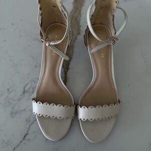Coach Women's White Sandals